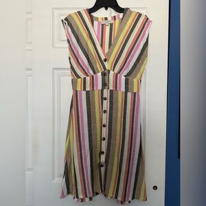 LOFT stripped dress